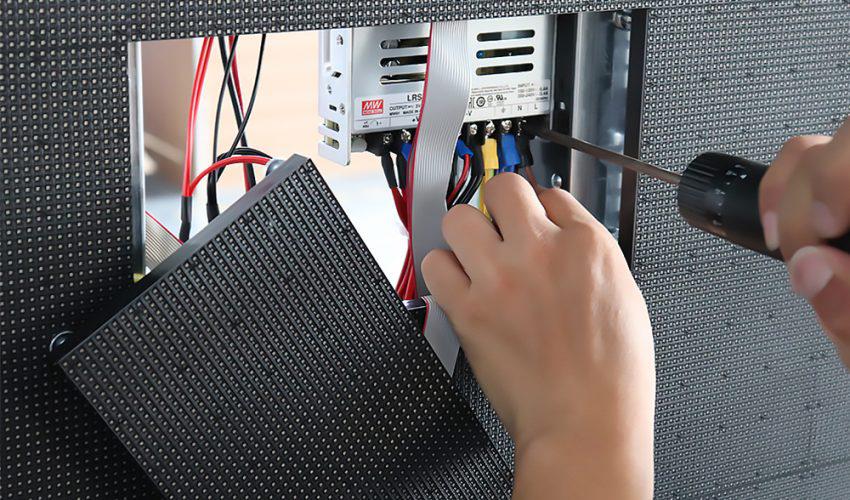 LED Screen Module Repair